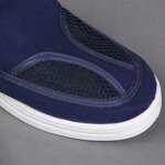 ESD Cleanroom Shoes Factory - High Quality White Blue Anti-static Pu 4 Holes