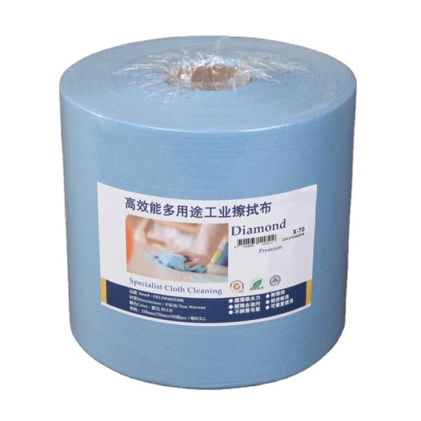 Cleaning Wipe Roll Factory - High Quality Industrial Nonwoven Wipe Roll Printhead