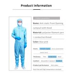 ESD Fabric Factory - Wholesale Polyester Antistatic Dust Proof for Cleanroom Cloths