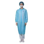 Disposable Coverall Factory - Lightweight PE Non-Woven Protective Isolation White Color