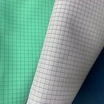 ESD Polyester Fabric Factory - High Density Static Dissipative 190T 5mm Grid