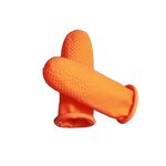 Anti-Static Latex Finger Cot Factory - OEM Orange Powder-Free Anti-Skid Non-Slip Safety