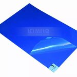 Floor Sticky Mats Factory - OEM/ODM Disposable 30layers Low Density Blue Peelable PE