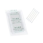 Cleanroom Swabs Factory - OEM/ODM Double Cotton Paper Shaft Pointed Tip Lint Free