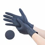 Nitrile Gloves Factory - Work Gloves Powder Free Diamond Texture for Industrial