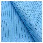 ESD Fabric Factory - Conductive Wire Polyester Anti-static Lint-free 5mm for Workwear
