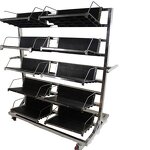 ESD Turnover Vehicle Factory - Manufacturer Direct Sales Mobile Anti-Static Stainless Steel