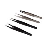 ESD Tweezers Factory - High Quality Anti-Static Pointed Stainless Steel Safe Precision