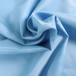 ESD Workwear Fabric Factory - Custom Anti-Static Grid Stripe Conductive Fiber Factory-Supplied