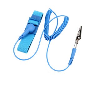 ESD Wrist Strap Factory - Premium Range Blue Anti-static with Grounding Wire Alligator Clip