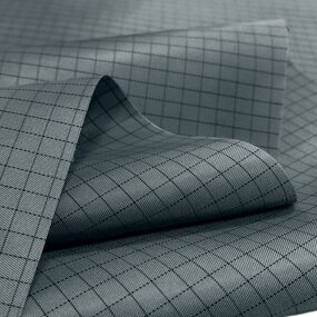 ESD Fabric Factory - Wholesale Lint-Free 2.5mm Stripe Cleanroom Coverall Antistitac