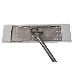 ESD Mop Factory - OEM/ODM Stainless Steel Flat Microfibre Fabric Telescopic Handle
