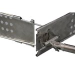 ESD Mop Factory - OEM/ODM Stainless Steel Flat Microfibre Fabric Telescopic Handle