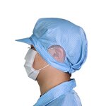 ESD Cap Factory - OEM/ODM Nonwoven Antistatic Cleanroom Single Elastic Hat