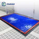 Anti-Static Sticky Mat Factory - Factory Supply Blue Rubber High Viscosity Washable