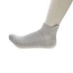 Silver Fiber Socks Factory - OEM Manufacturer Antibacterial Conductive Elastic Anti Radiation