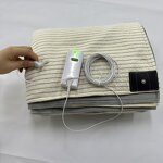 Grounding Blanket Factory - OEM Earth Connected Silver Fiber Flannel Bedding Relaxation