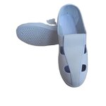 ESD Boots Factory - OEM Antistatic PVC PU Shoes Four Holes Protective Workplace