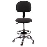 ESD Office Chair Manufacturer - OEM Laboratory Clean Room Fabric PU Foam Steel