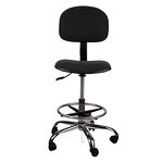 ESD Office Chair Manufacturer - OEM Laboratory Clean Room Fabric PU Foam Steel