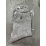 EMF Shielding Socks Factory - OEM Unisex Organic Cotton Conductive Silver