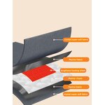 Heating Pad Factory - OEM ETL Rehabilitation for Cramps Back Temperature Control