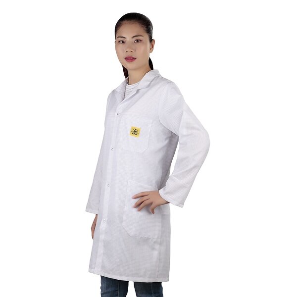 Clean Room Suit Factory - OEM Customizable 1/2 PE Material Antistatic Dust-Free