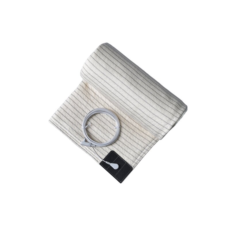 Grounding Blanket Factory - OEM 60x80Inch Conductive ESD Silver Fiber for Sleep