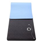Grounding Yoga Mat Factory - OEM High Quality Leather Conductive PU Leather Support