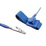 ESD Wrist Strap Factory - OEM 10mm Adjustable PU Bracelet Non-allergenic Metal