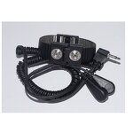 ESD Wrist Strap Factory - OEM 10mm Adjustable PU Bracelet Non-allergenic Metal