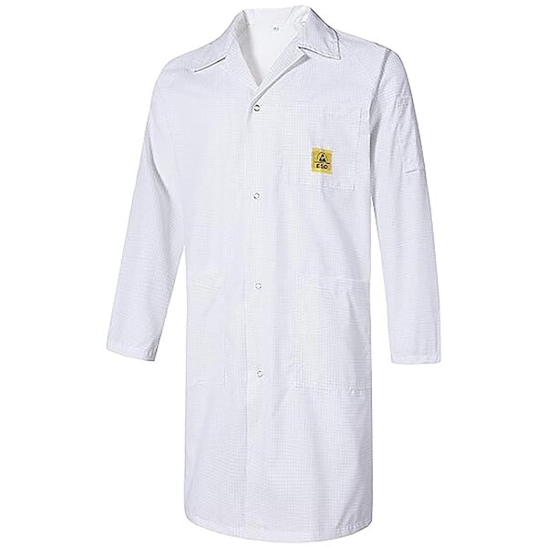 Antistatic Smock Manufacturer - OEM Conductive Fiber Clothing Unisex Design ESD