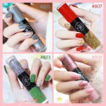 Wholesale 2 in 1 Quick-drying Sequin Nail Gel Polish Fashionable and Popular Nail Polish for Nail Art Salon