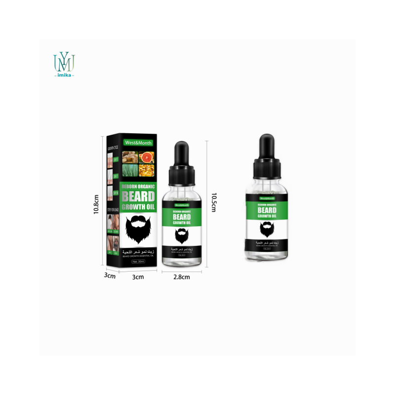 2025 Professional Beard Serum for Hair Loss and Hair Regrowth - Stimulate Hair Follicles for Men & Women