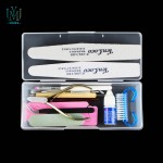 Professional Stainless Steel Cuticle Pusher and Cutter Cuticle Remover Nippers 12 Pcs Manicure Tools Set for Girls