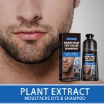 Hot Sale Product Mens Beard Dye  Gradually Colors Mustache and Beard, Leaves Facial Hair Softer and Fuller