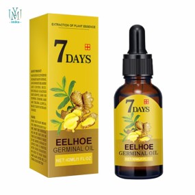 Professional Natural Repair Hair Growth Oil Serum for Baldness Scalp Repair Oil Anti Hair Loss Ginger Hair Growth Oil for Black