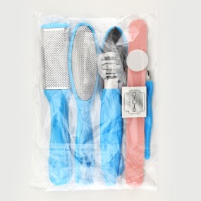 8Pcs/Set Professional Stainless Steel Foot Care Tools for Dead Skin Calluses Removal Pedicure Foot Spa Knife Tool