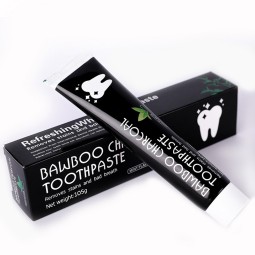 最好的牙膏无氟日夜竹薄荷牙膏样品清新泡沫美白牙膏挤