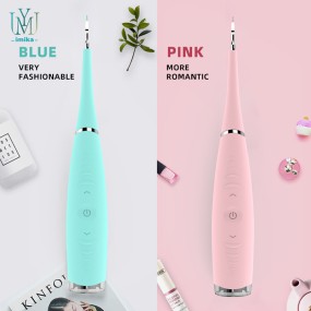 Ultrasonic Dental Calculus Remover Electronic Cordless Water Flosser Teeth Cleaner Teeth Cleaner Dental for Travel