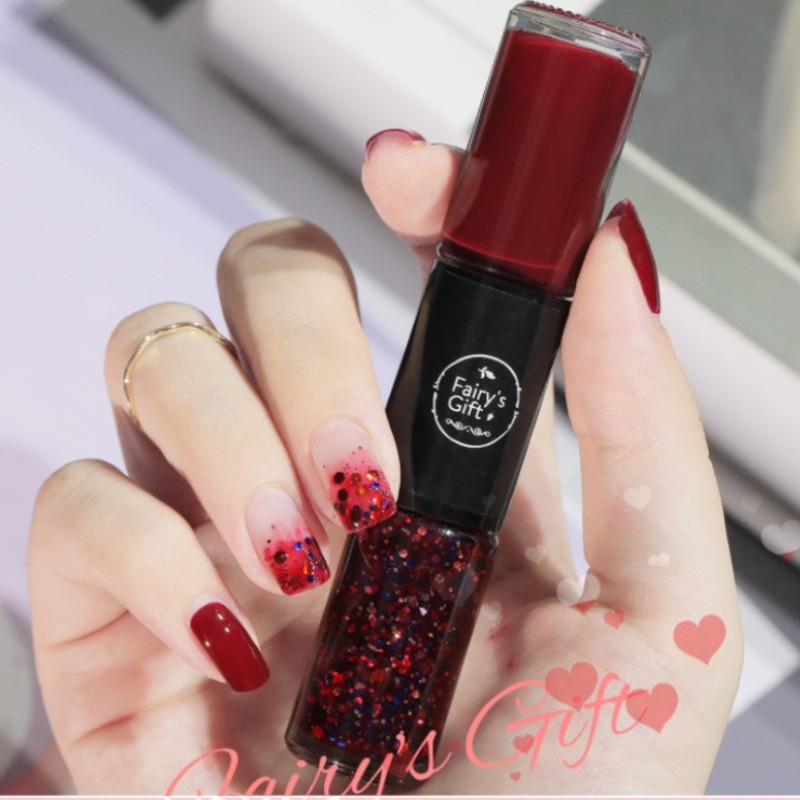 Manufacturer Diamond Glitter Disco Reflective Gel Nail Polish Packaging Box Magic Cat Eye Nail Gel Polish Display for Nail Art