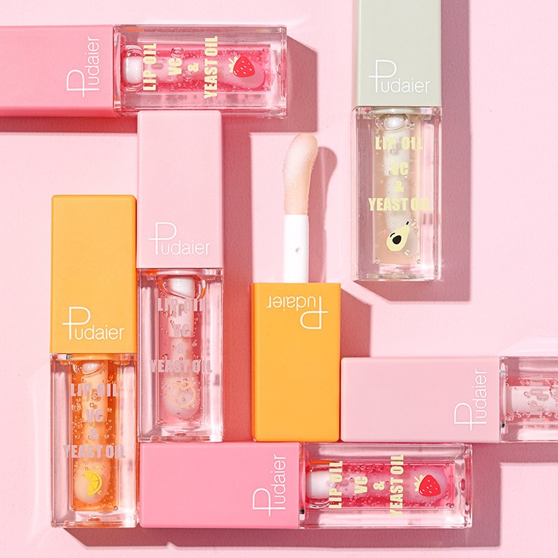 Wholesale Bulk Coconut Lip Oil With Logo High End Anticracking Fruity Lip Care Oil Moisturizer Vegan Lip Care Oil Packaging