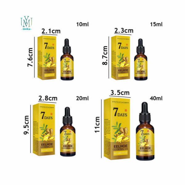 OEM/ODM私人标签支持健康的头发，稀疏的头发生长油，女性和男性10ML 20Ml 40ML