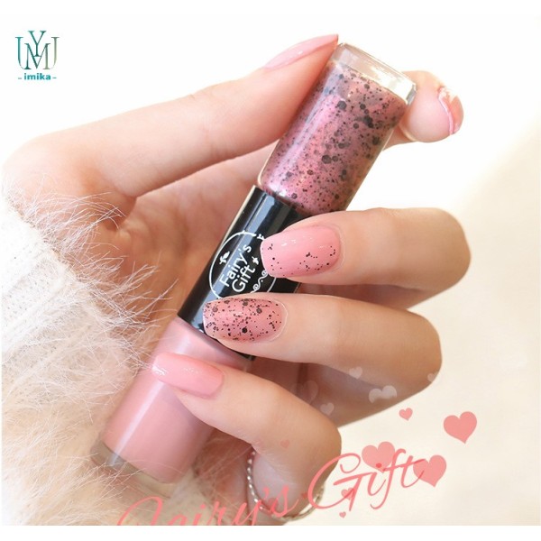 Factory Double-head Long-lasting pink Nail Gel Polish Mixed Colors 2 in 1 Nail Polish Set for Drawing