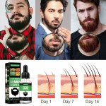 Customized Logo Organic Beard Softening Oil Popular Beard  Hair Thicker Beard Care Growth Oil Serum for Men