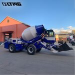 Self Load Concrete Mixer Factory - OEM LTMG New Brand 4x4 Diesel 3.5-4m3 Small Mixer Truck