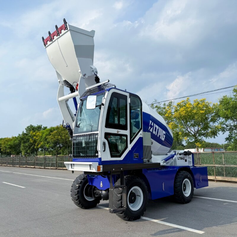 Cement Mixer Truck Manufacturer - OEM 2026 New Type Automatic Feeding 4.2CBM for Sale