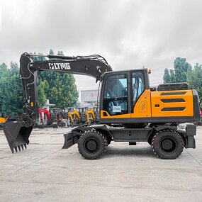 Wheeled Excavator Manufacturer - OEM 2025 LWE180 18ton with Hydraulic Quick Coupler