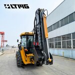 Backhoe Loader Factory - OEM LTMG High-Efficiency 2.5 Ton 4-Wheel Steering BLT388