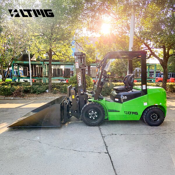 Electric Forklift Manufacturer - OEM LTMG Hot Sale 3-3.5 Ton Lithium with Bucket